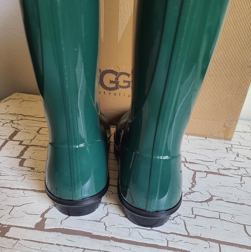 NEW UGG 6 Shaye Pine Tall Rain Boots - Picture 5 of 8